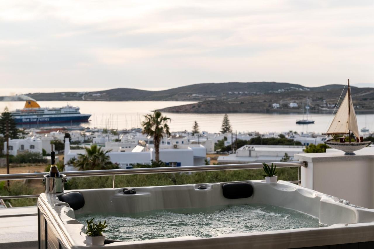 Panos Villa Sunset View ปาริเกีย ภายนอก รูปภาพ
