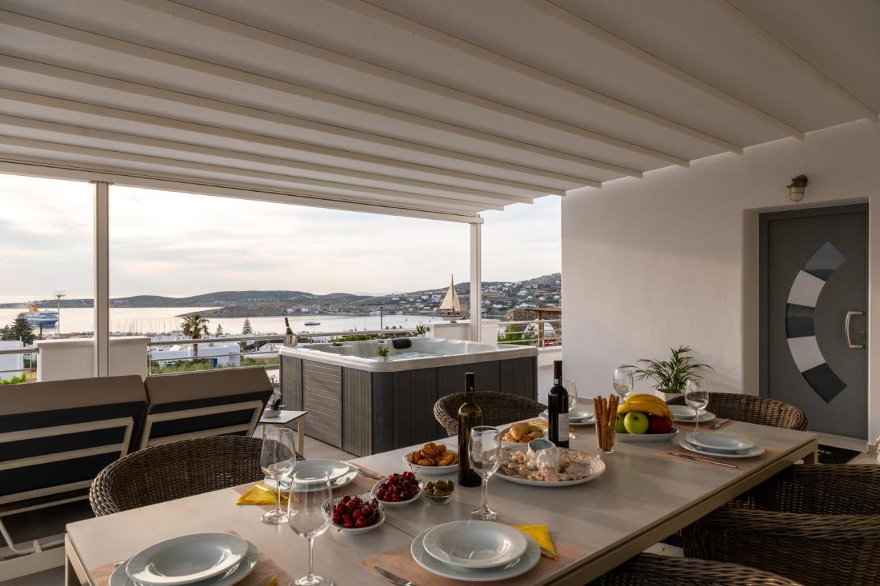 Panos Villa Sunset View ปาริเกีย ภายนอก รูปภาพ