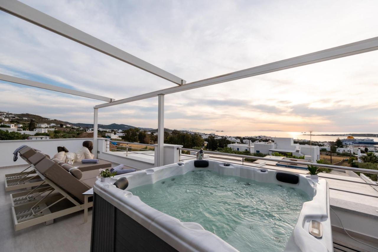 Panos Villa Sunset View ปาริเกีย ภายนอก รูปภาพ