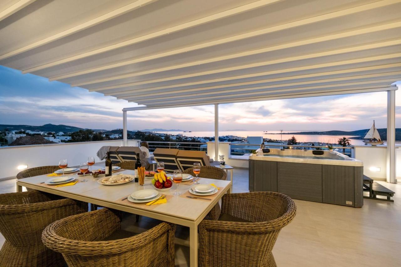 Panos Villa Sunset View ปาริเกีย ภายนอก รูปภาพ