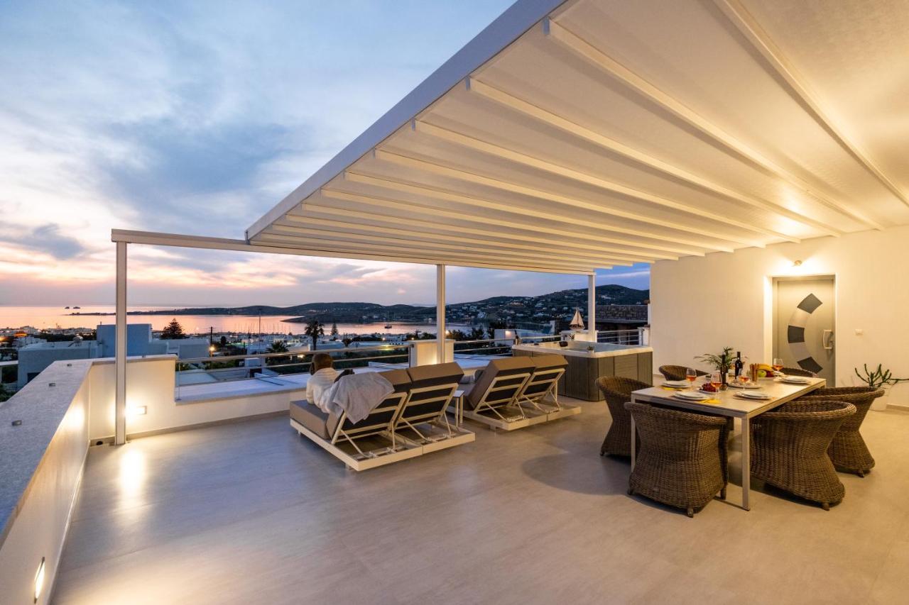 Panos Villa Sunset View ปาริเกีย ภายนอก รูปภาพ
